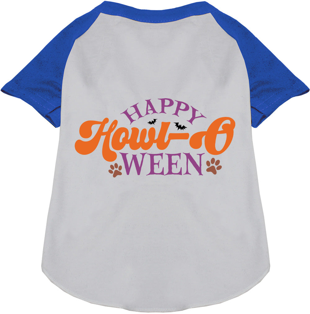 Happy Howl-Oween Pet Raglan Shirt