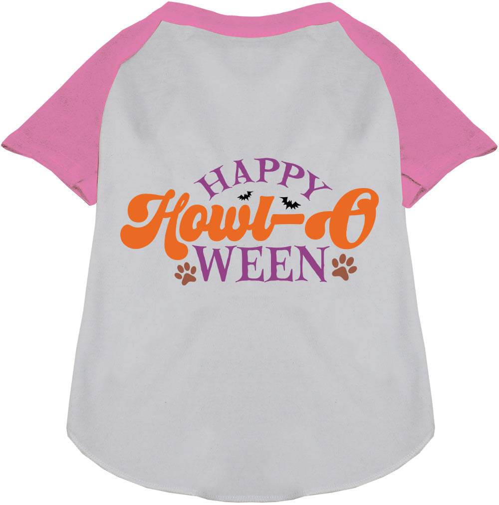 Happy Howl-Oween Pet Raglan Shirt