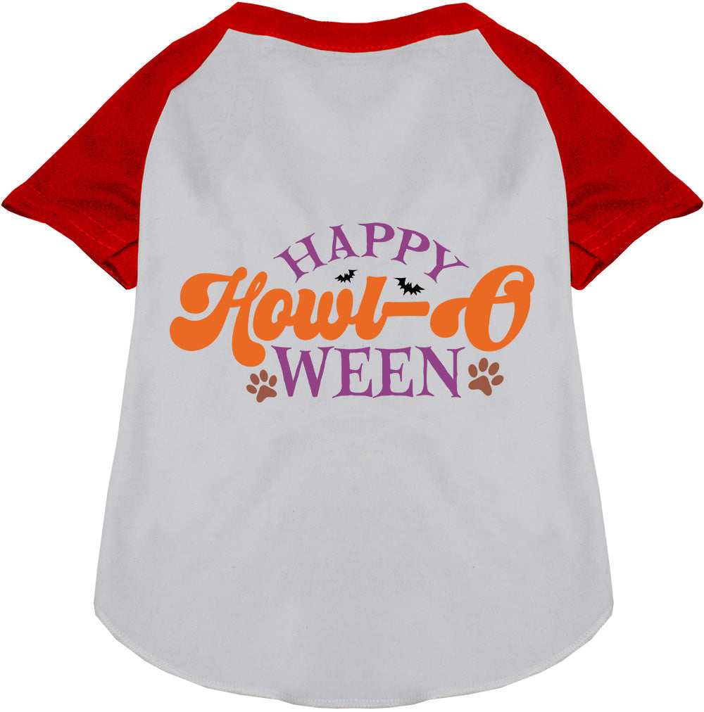 Happy Howl-Oween Pet Raglan Shirt