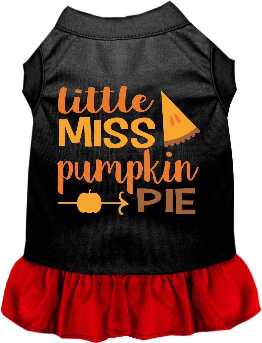 Little Miss Pumpkin Pie Pet Dress