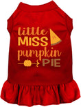 Load image into Gallery viewer, Little Miss Pumpkin Pie Pet Dress

