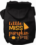 Load image into Gallery viewer, Little Miss Pumpkin Pie Pet Hoodie
