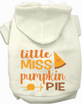 Load image into Gallery viewer, Little Miss Pumpkin Pie Pet Hoodie
