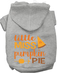 Load image into Gallery viewer, Little Miss Pumpkin Pie Pet Hoodie
