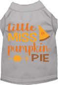 Load image into Gallery viewer, Little Miss Pumpkin Pie Pet Shirt
