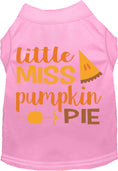 Load image into Gallery viewer, Little Miss Pumpkin Pie Pet Shirt
