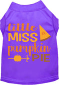 Load image into Gallery viewer, Little Miss Pumpkin Pie Pet Shirt
