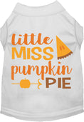 Load image into Gallery viewer, Little Miss Pumpkin Pie Pet Shirt
