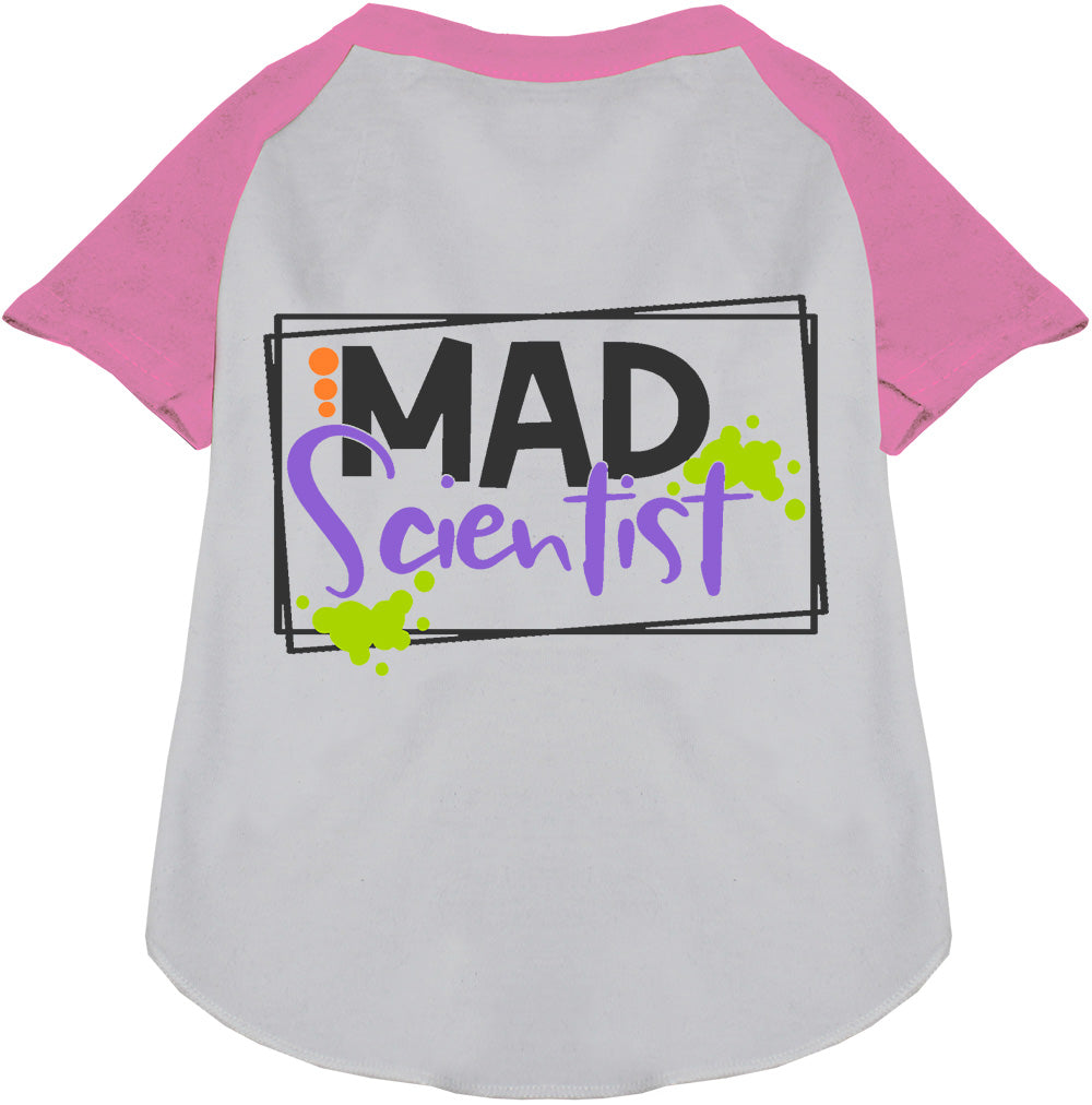 Mad Scientist Pet Raglan Shirt