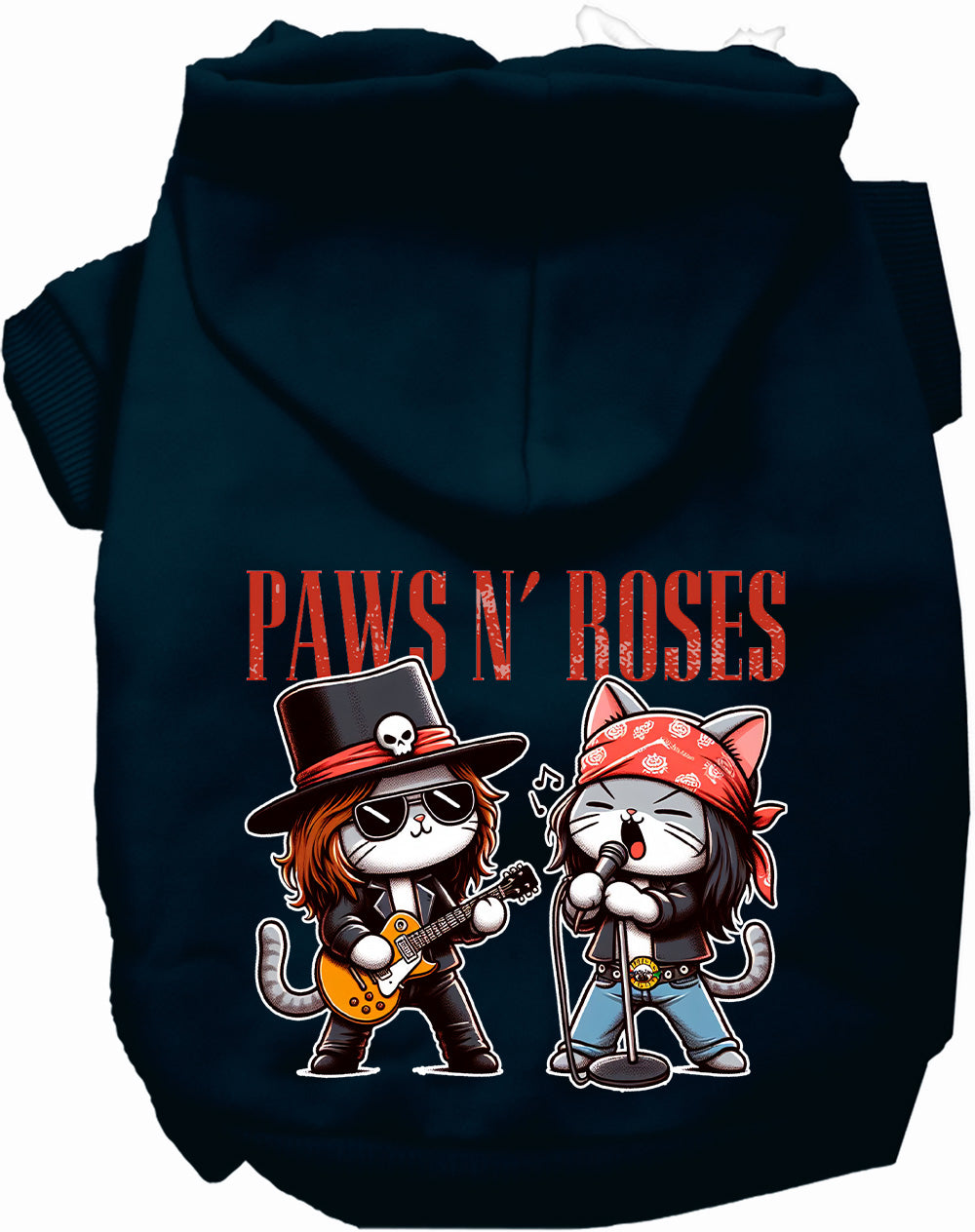 Paws N' Roses Pet Hoodie
