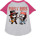 Load image into Gallery viewer, Paws N' Roses Pet Raglan Shirt
