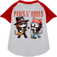 Load image into Gallery viewer, Paws N' Roses Pet Raglan Shirt
