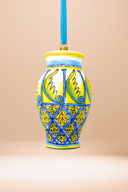 Salerno Vase Polish Glass Ornament
