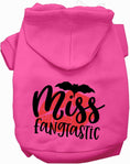 Load image into Gallery viewer, Miss Fangtastic Halloween Pet Hoodie
