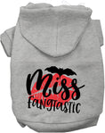 Load image into Gallery viewer, Miss Fangtastic Halloween Pet Hoodie
