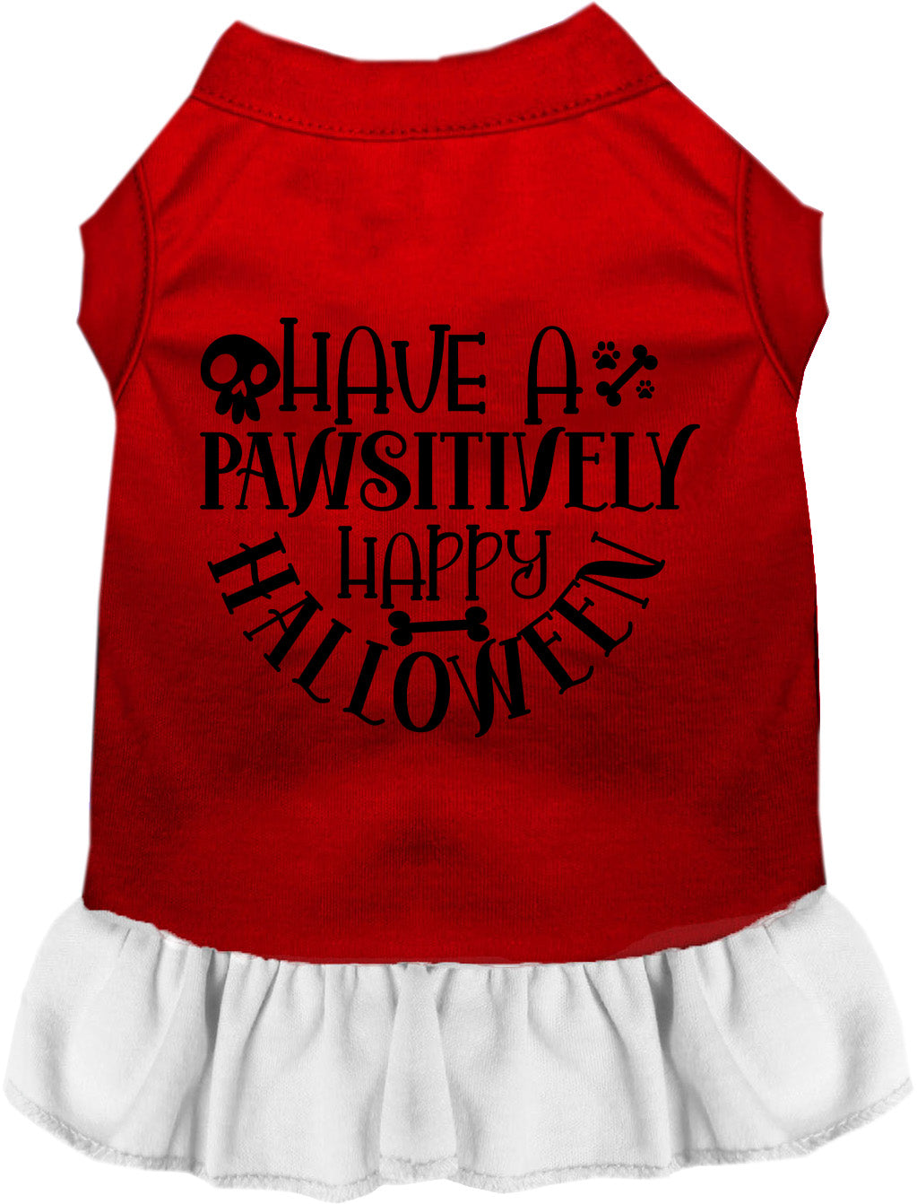 Pawsitively Happy Halloween Pet Dress