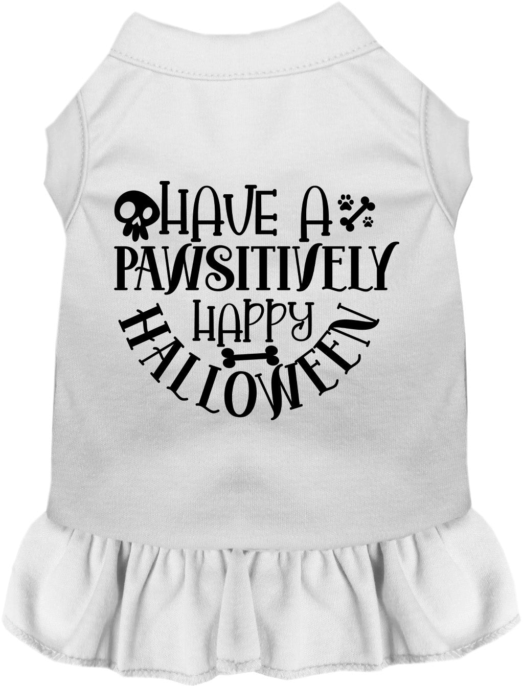 Pawsitively Happy Halloween Pet Dress