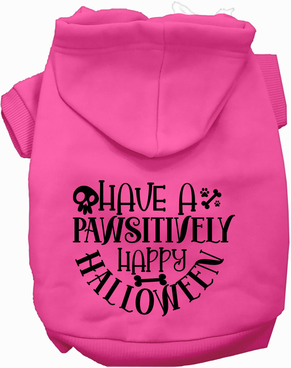 Pawsitively Happy Halloween Pet Hoodie
