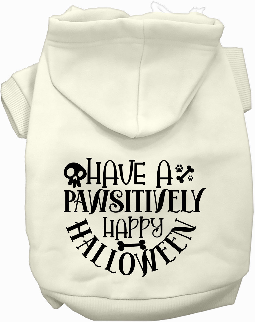 Pawsitively Happy Halloween Pet Hoodie