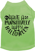 Load image into Gallery viewer, Pawsitively Happy Halloween Pet Shirt
