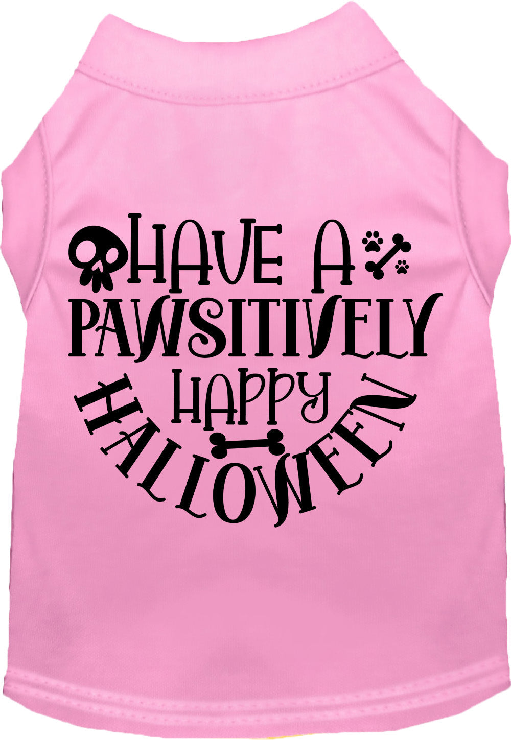 Pawsitively Happy Halloween Pet Shirt