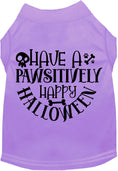 Load image into Gallery viewer, Pawsitively Happy Halloween Pet Shirt
