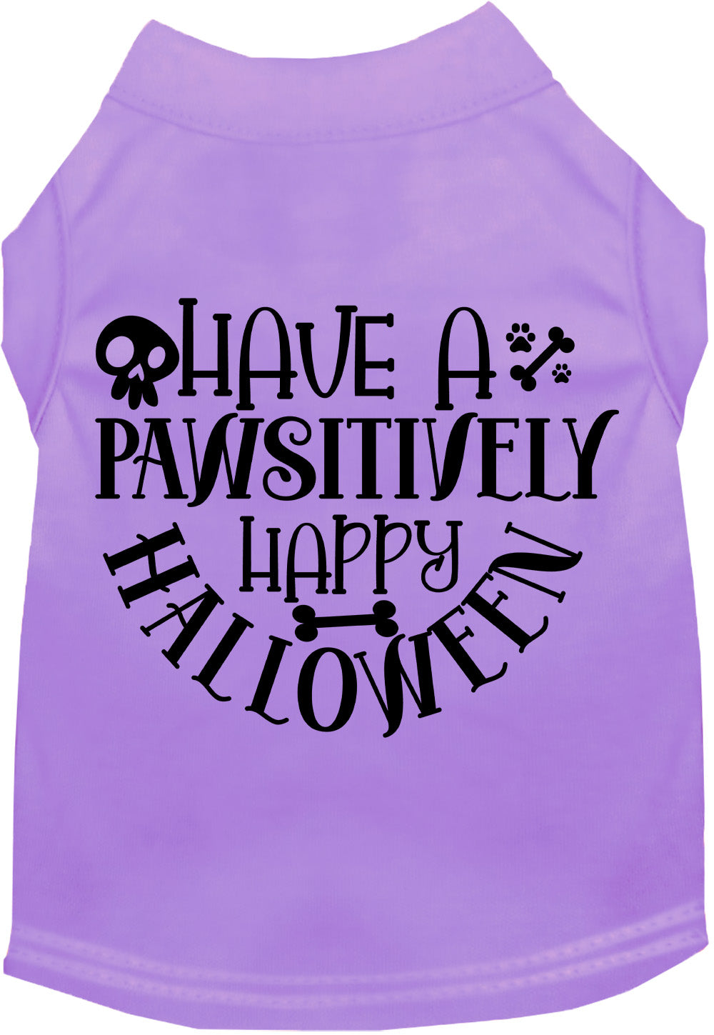 Pawsitively Happy Halloween Pet Shirt
