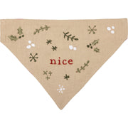 Christmas Small Reversible Dog Bandana 