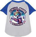 Load image into Gallery viewer, Chill Mode Activated Pet Raglan Shirt
