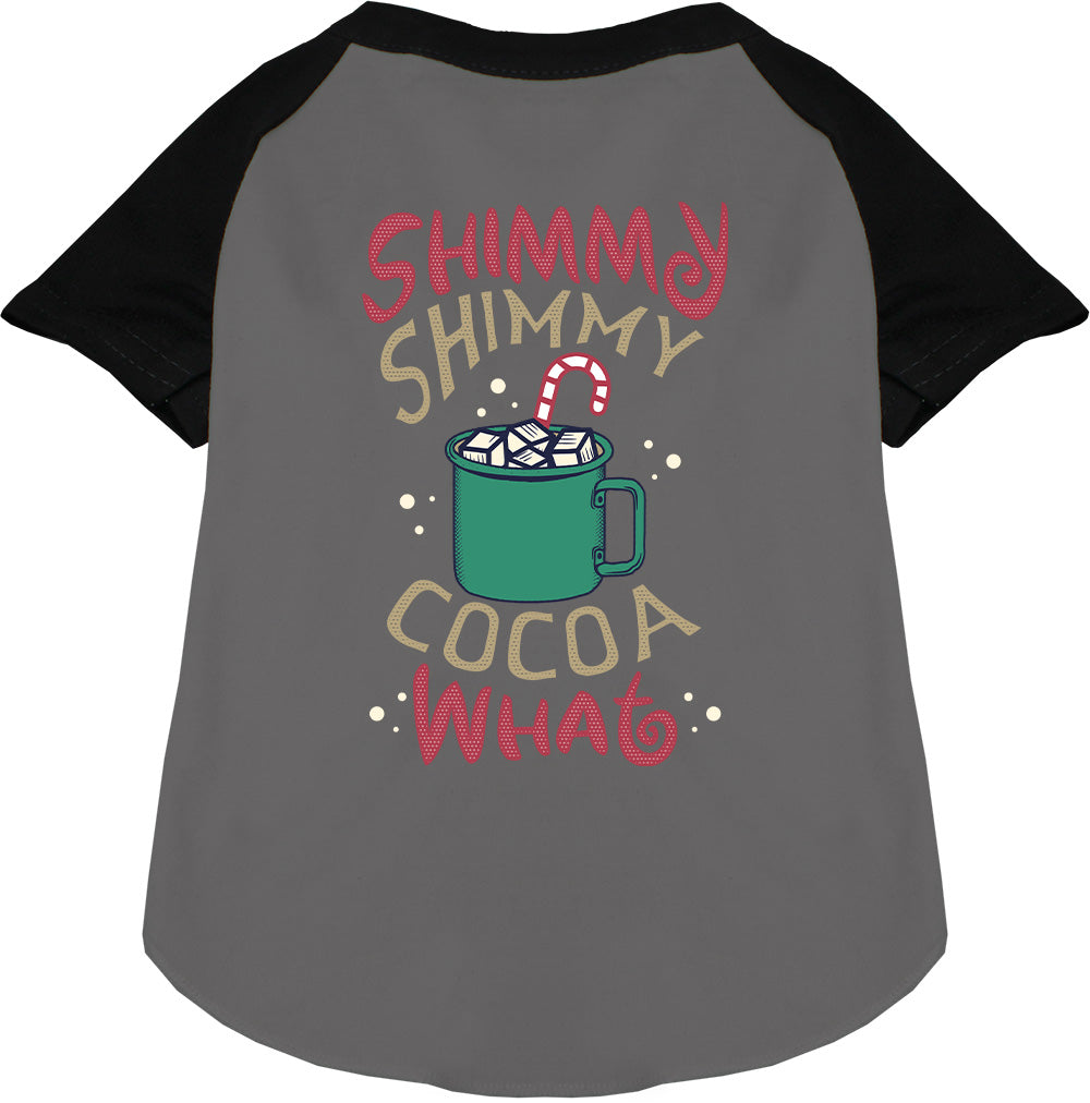 Shimmy Shimmy Cocoa What Pet Raglan Shirt