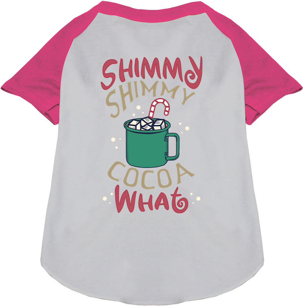 Shimmy Shimmy Cocoa What Pet Raglan Shirt