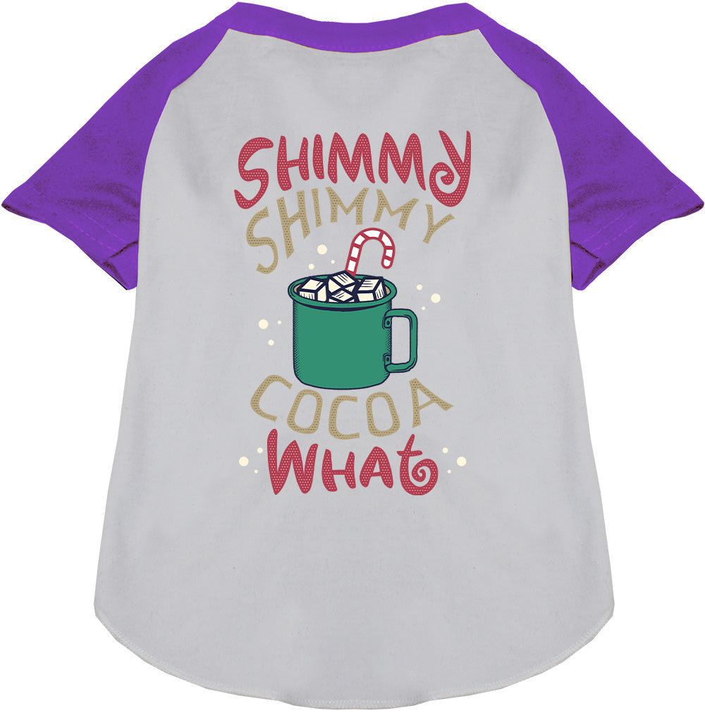 Shimmy Shimmy Cocoa What Pet Raglan Shirt