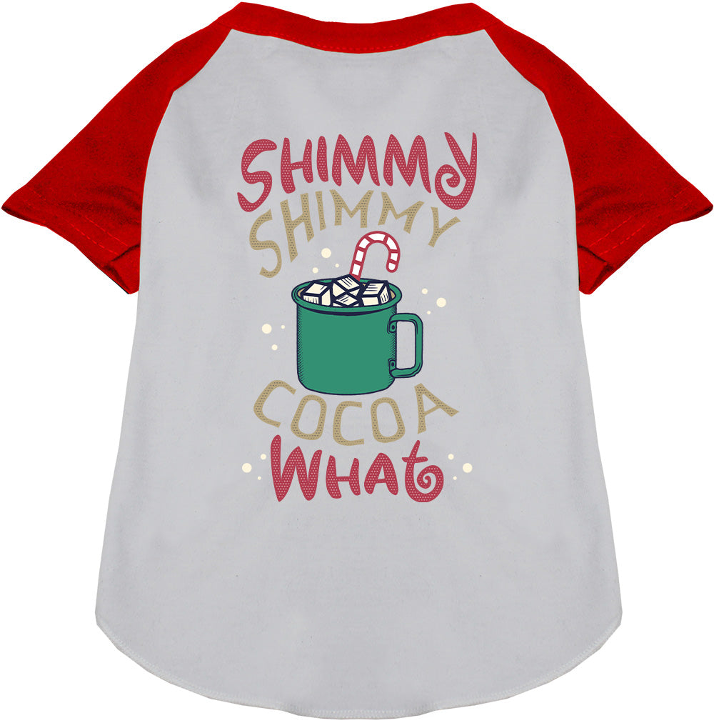 Shimmy Shimmy Cocoa What Pet Raglan Shirt