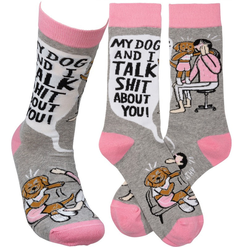 Socks - My Dog And I Talk About You - Southlake Paws