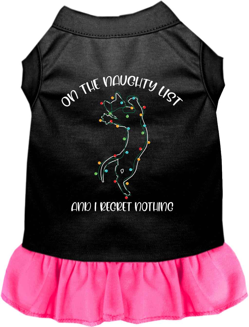 Kitty on the Naughty List Pet Dress