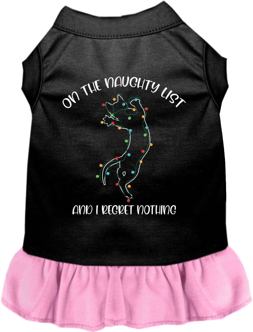 Kitty on the Naughty List Pet Dress