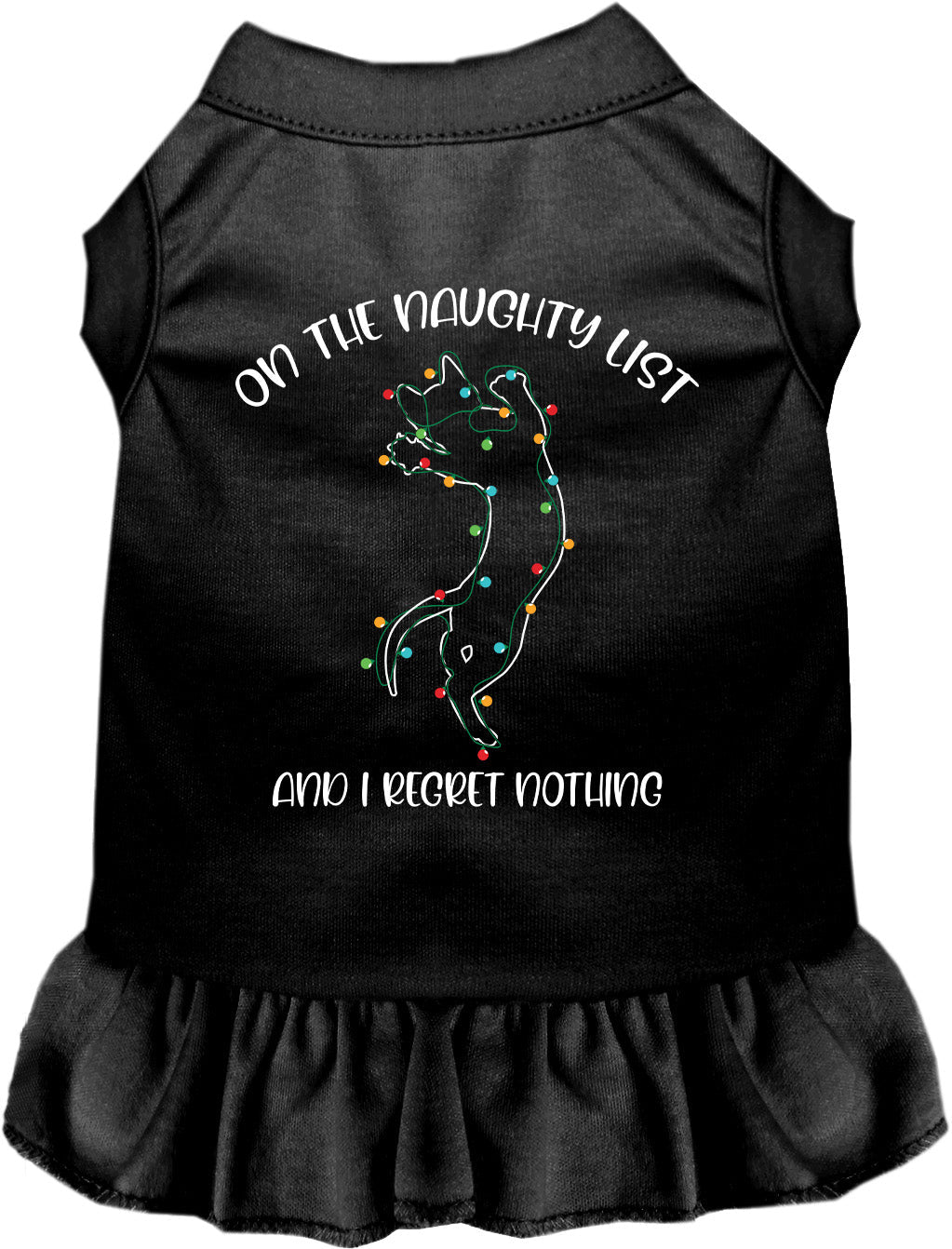 Kitty on the Naughty List Pet Dress