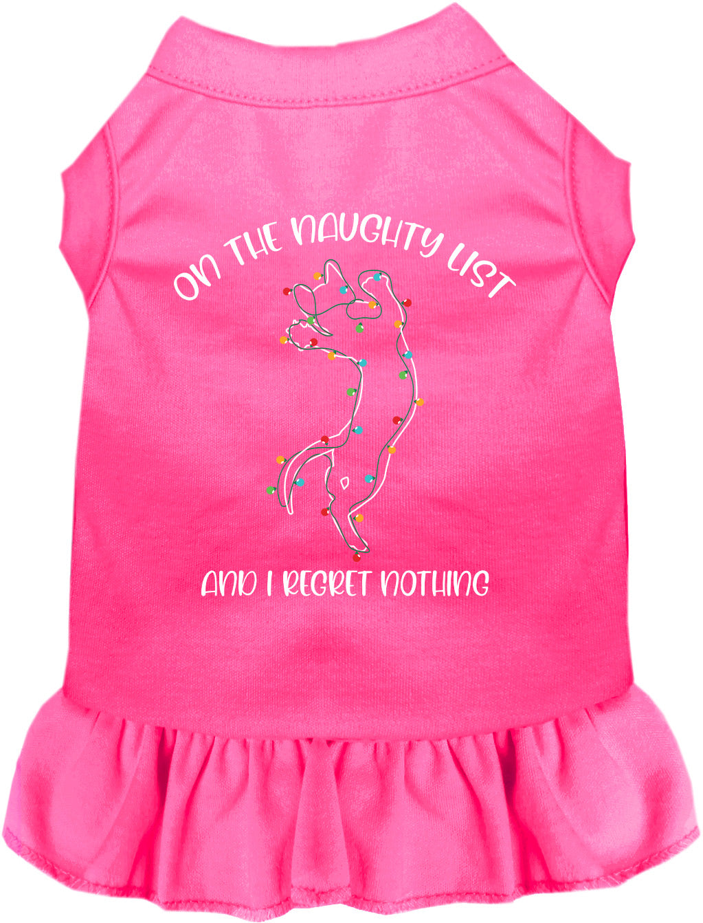 Kitty on the Naughty List Pet Dress
