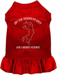 Load image into Gallery viewer, Kitty on the Naughty List Pet Dress
