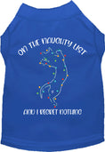 Load image into Gallery viewer, Kitty on the Naughty List Pet Shirt
