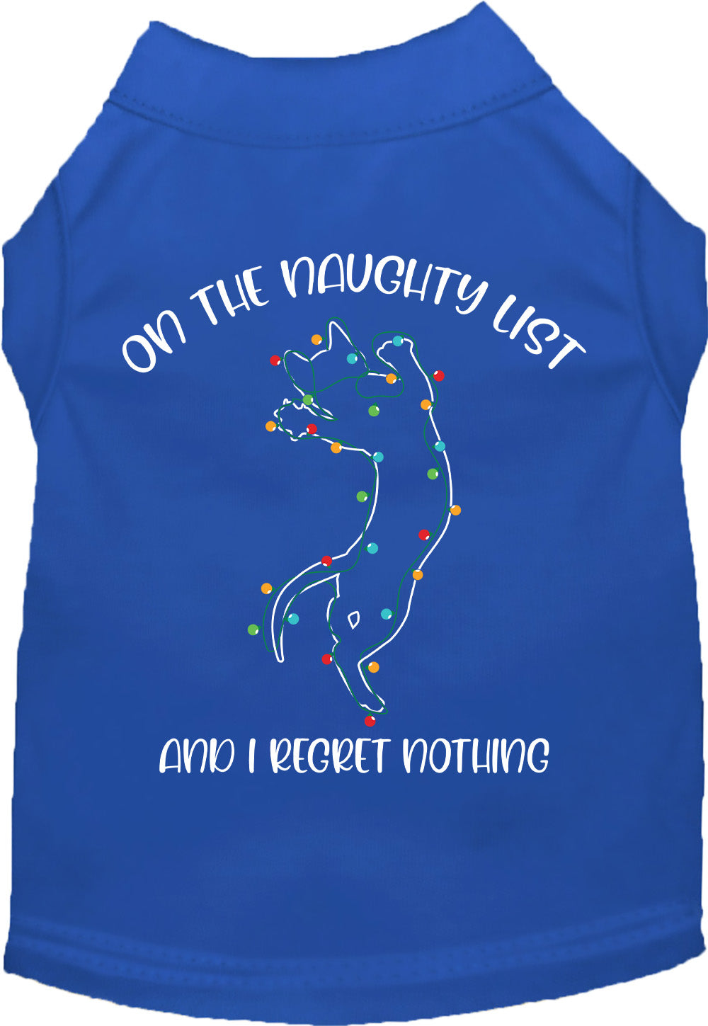 Kitty on the Naughty List Pet Shirt