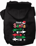 Load image into Gallery viewer, They're the Naughty Ones Christmas Pet Hoodie
