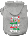 Load image into Gallery viewer, They're the Naughty Ones Christmas Pet Hoodie
