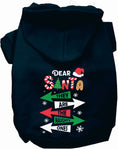 Load image into Gallery viewer, They're the Naughty Ones Christmas Pet Hoodie
