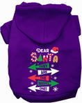 Load image into Gallery viewer, They're the Naughty Ones Christmas Pet Hoodie
