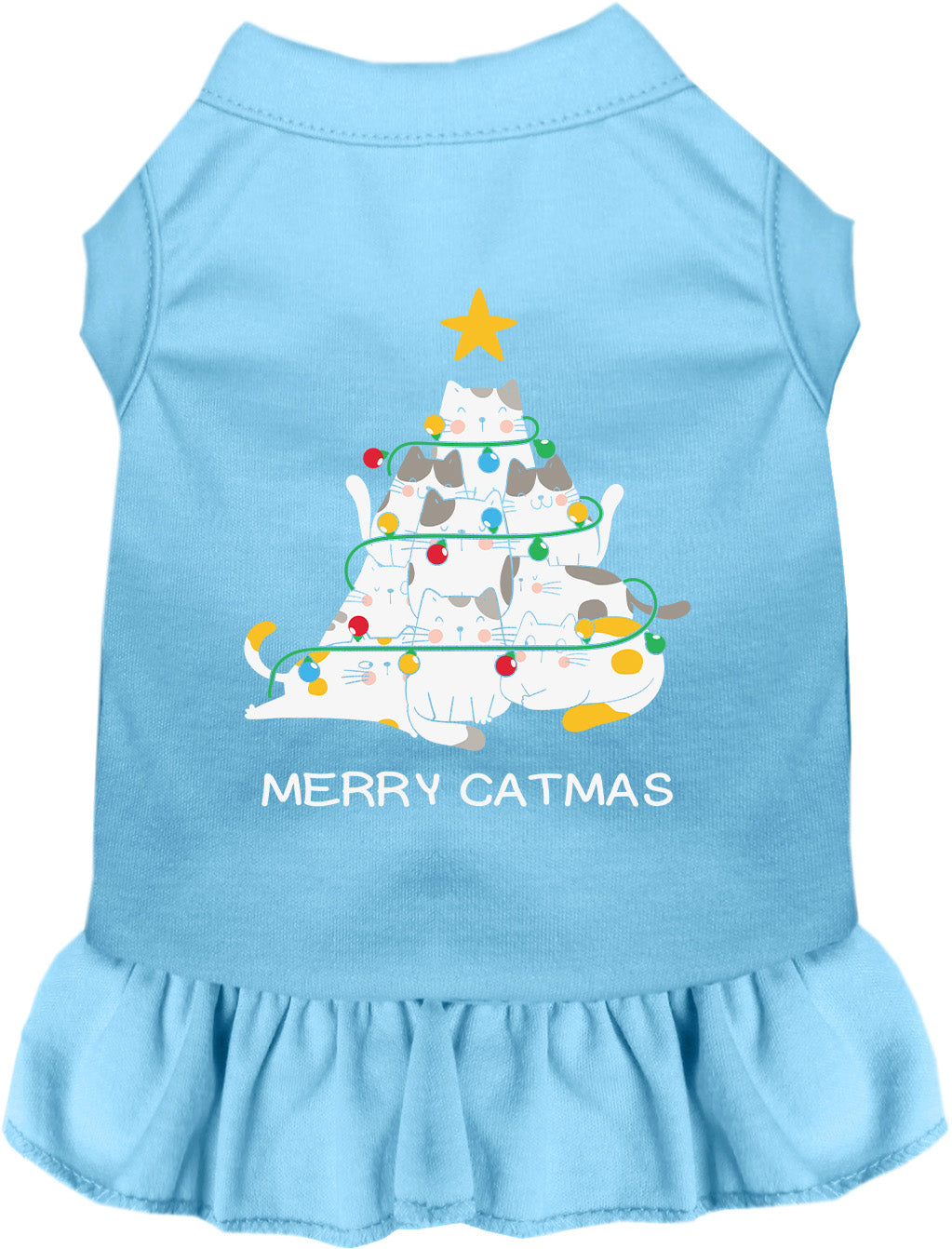 Merry Catmas Pet Dress