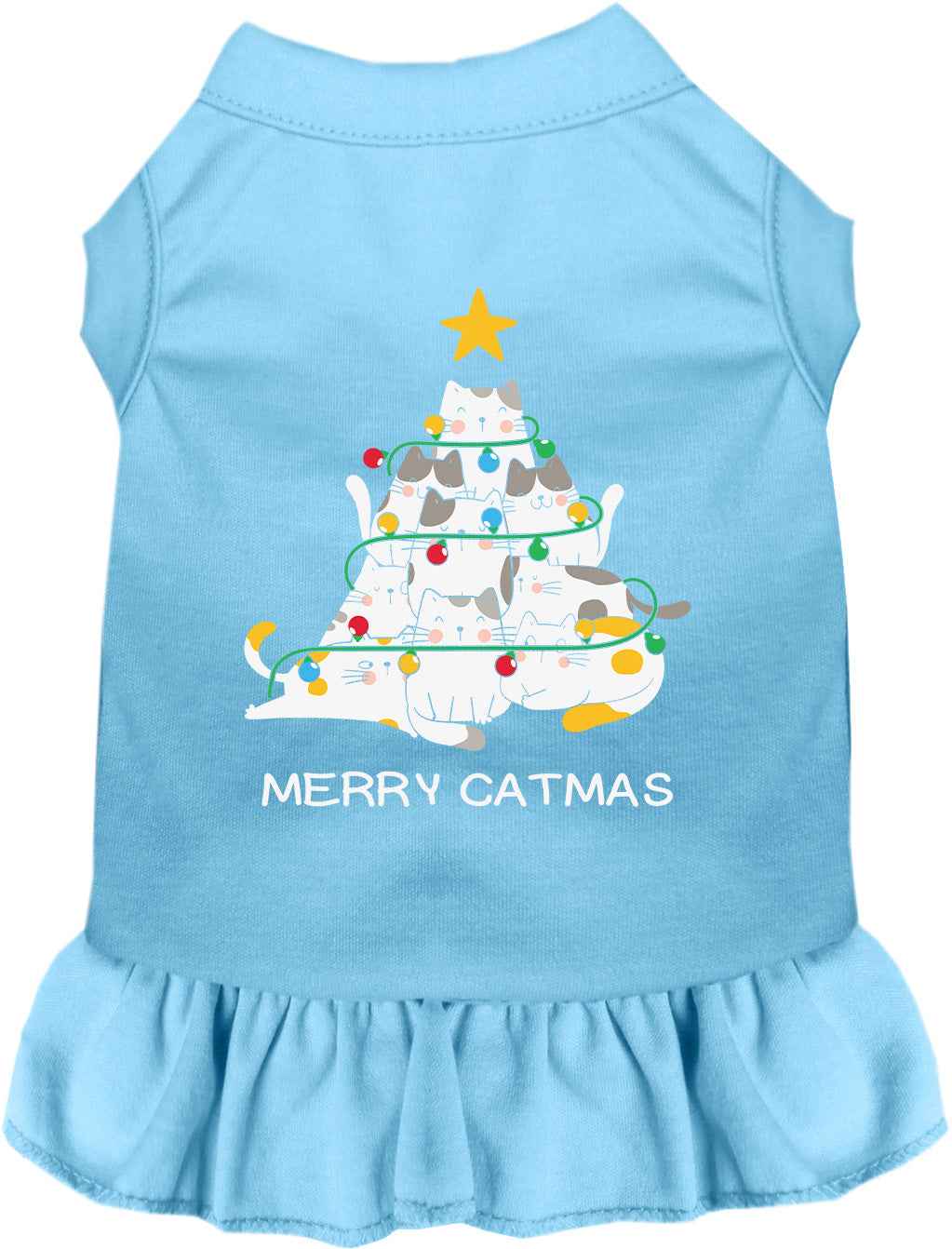 Merry Catmas Pet Dress