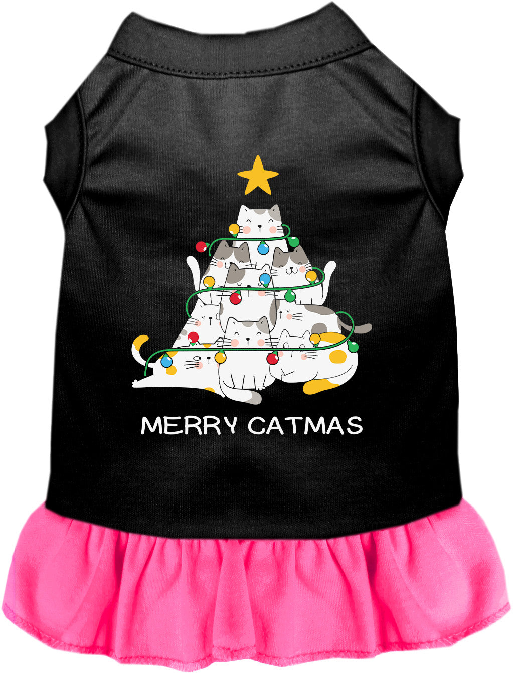Merry Catmas Pet Dress