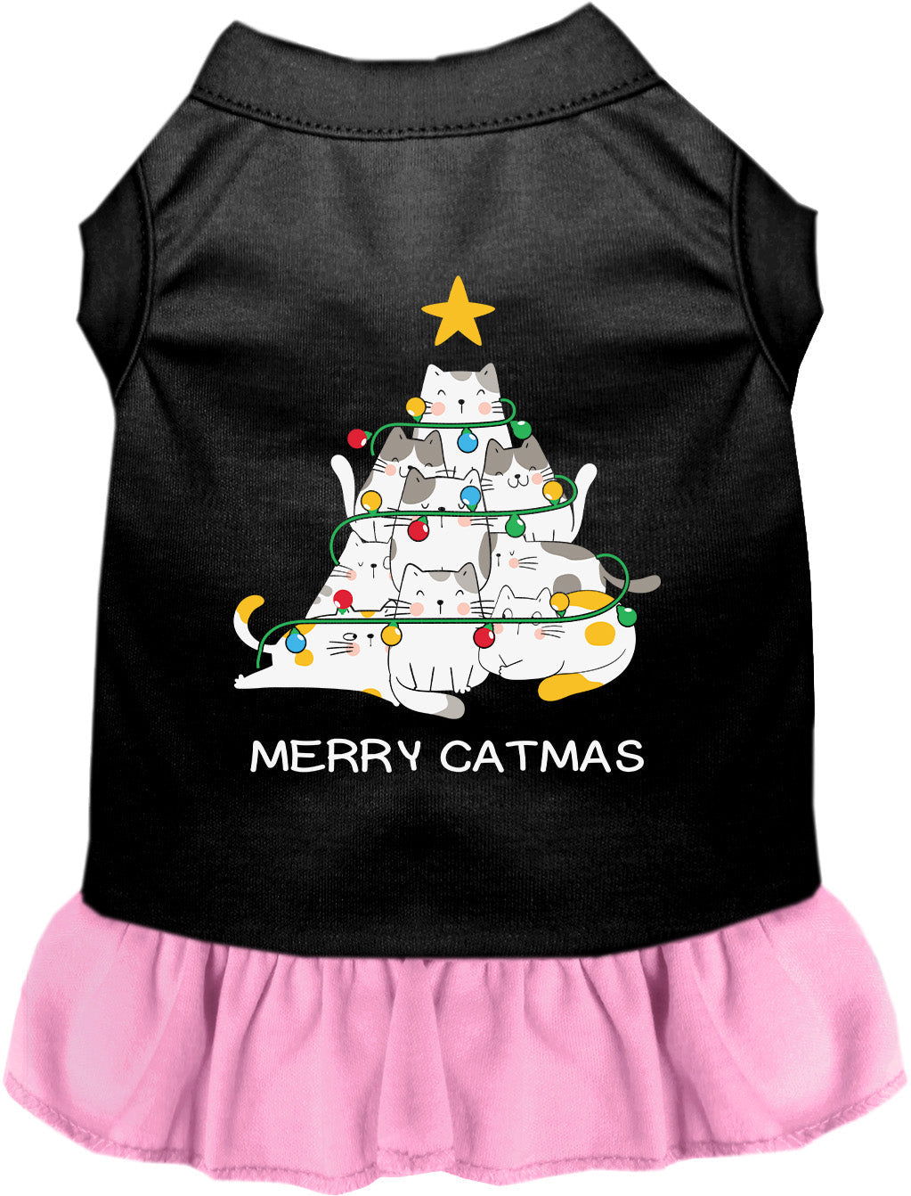 Merry Catmas Pet Dress