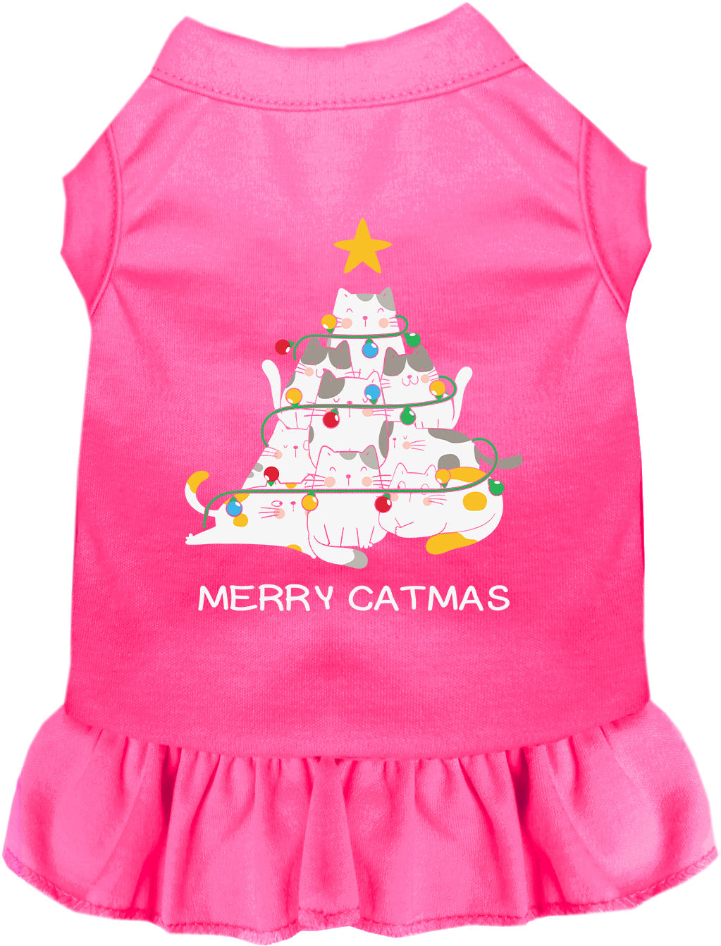 Merry Catmas Pet Dress